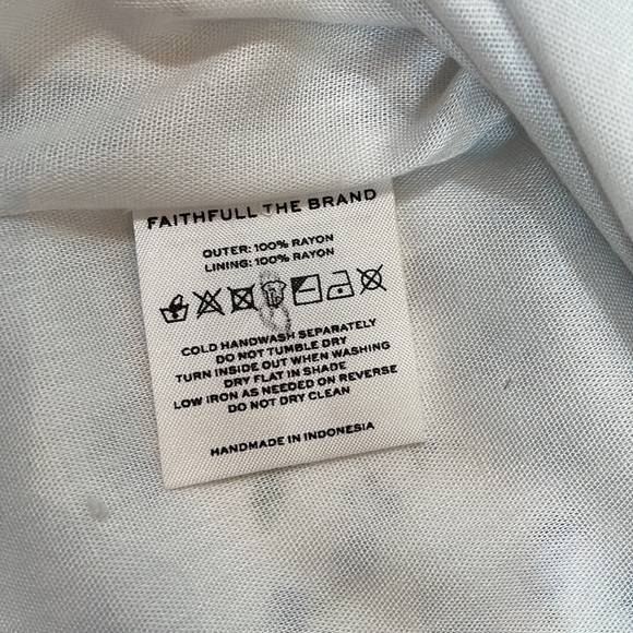 Faithful The Brand Desmond Mini Dress Astoria Floral Size US 10 XL - Picture 12 of 14